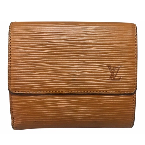 Louis Vuitton Epi Leather Trifold Wallet Kenyan Fawn Unisex - Picture 1 of 8